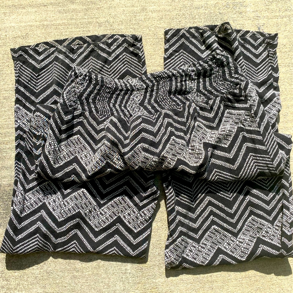 Rouched Top Flowy Pants